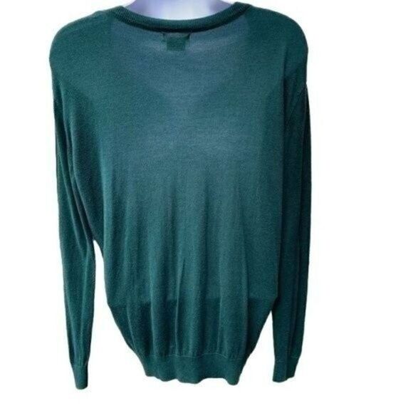 Cooperative Women's Green Stars Sweater Size L - Picture 2 of 4